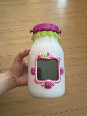 Fairy finder Mirror Jar - Pink & White